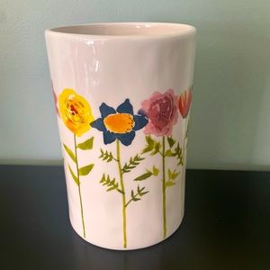 Rae Dunn Floral Vase